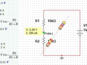 The vital voltage divider circuit